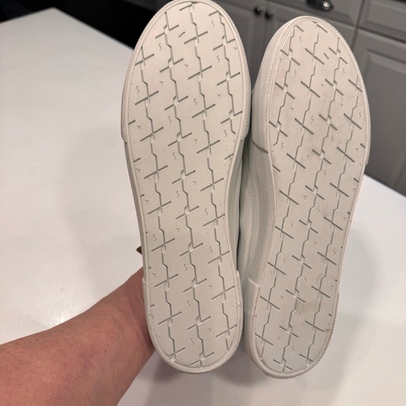 Frye Gia Sneakers - Women’s White Leather Lace Up Size 9.5 BRAND NEW - Picture 8 of 10